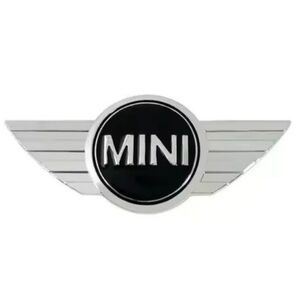 Mini Cooper Metal Logo Car Body Badge Sticker Rear Trunk Boot Emblem